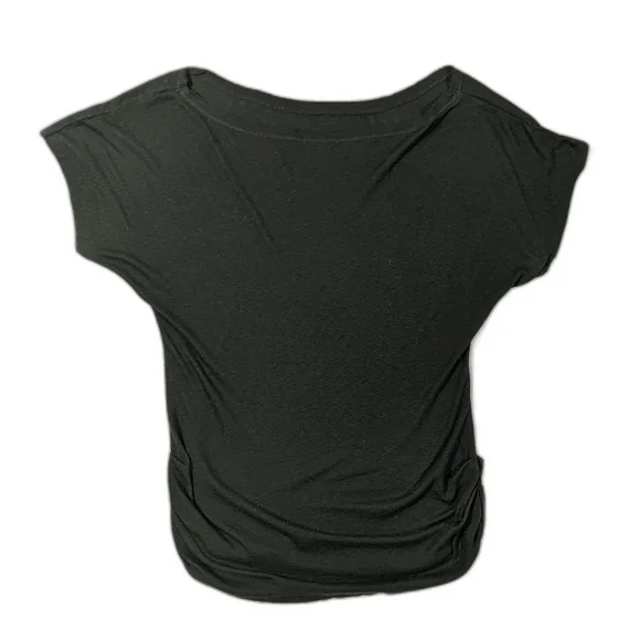 🚨3/$15 Olive Draped Neckline Top - Picture 2 of 6